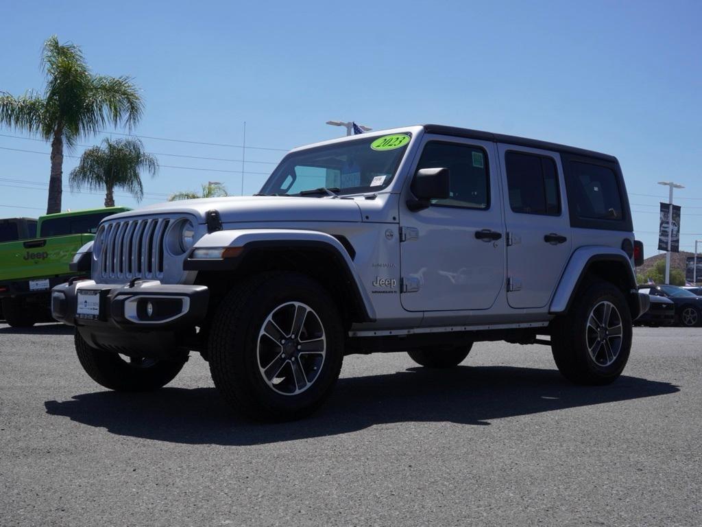 used 2023 Jeep Wrangler car, priced at $29,455