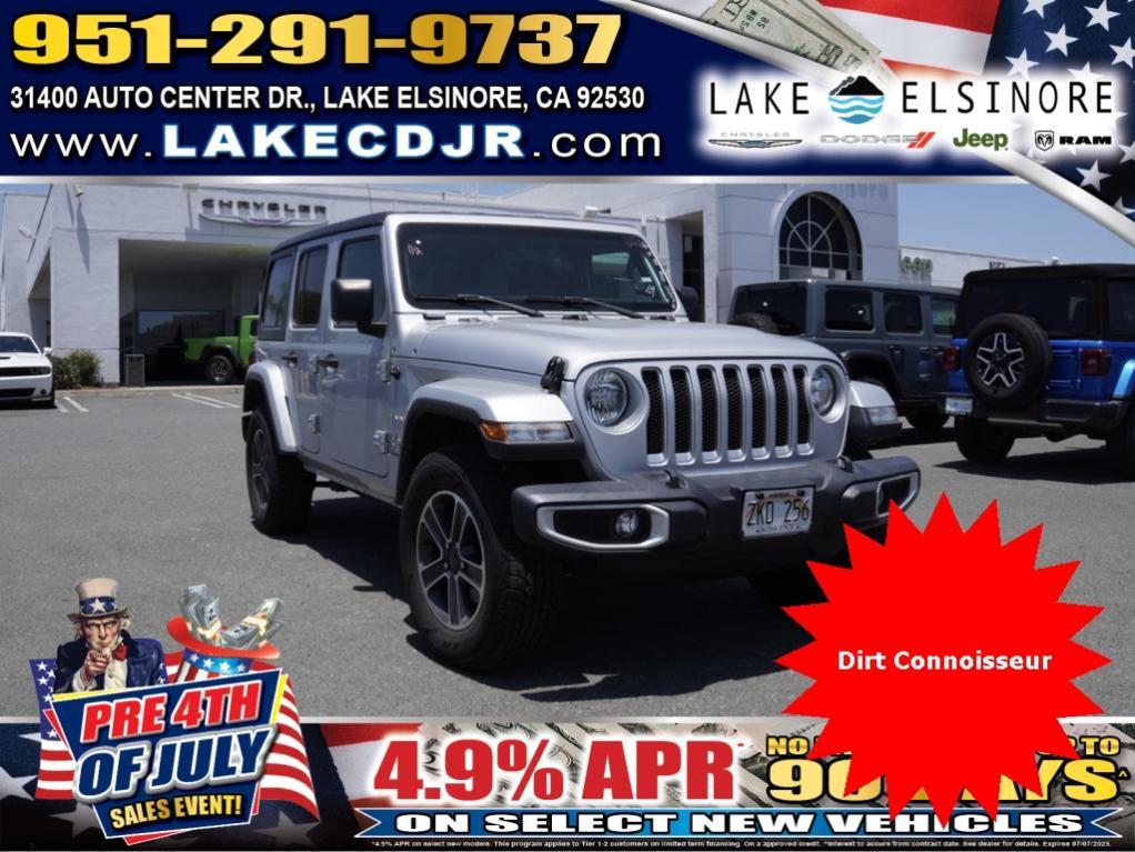 used 2023 Jeep Wrangler car, priced at $33,805