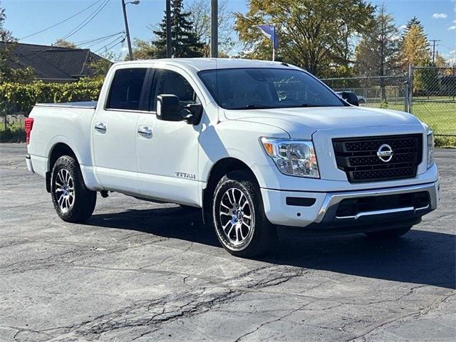 used 2021 Nissan Titan car, priced at $28,435