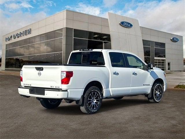 used 2021 Nissan Titan car, priced at $28,435