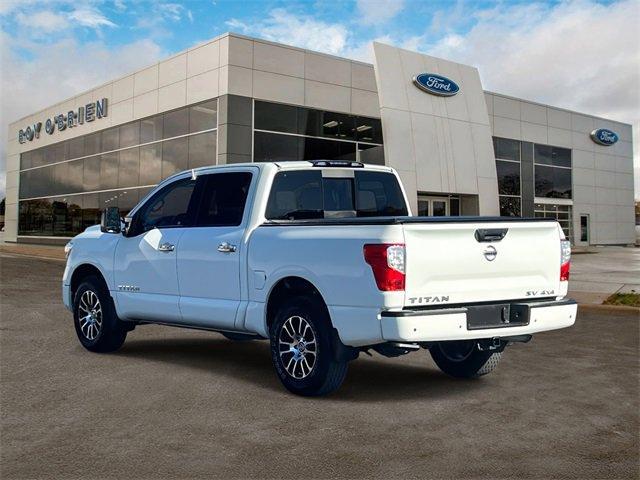 used 2021 Nissan Titan car, priced at $28,435