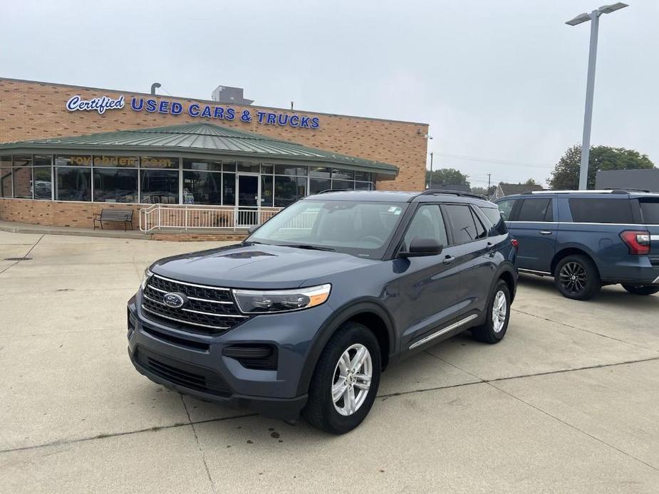 used 2021 Ford Explorer car, priced at $29,456