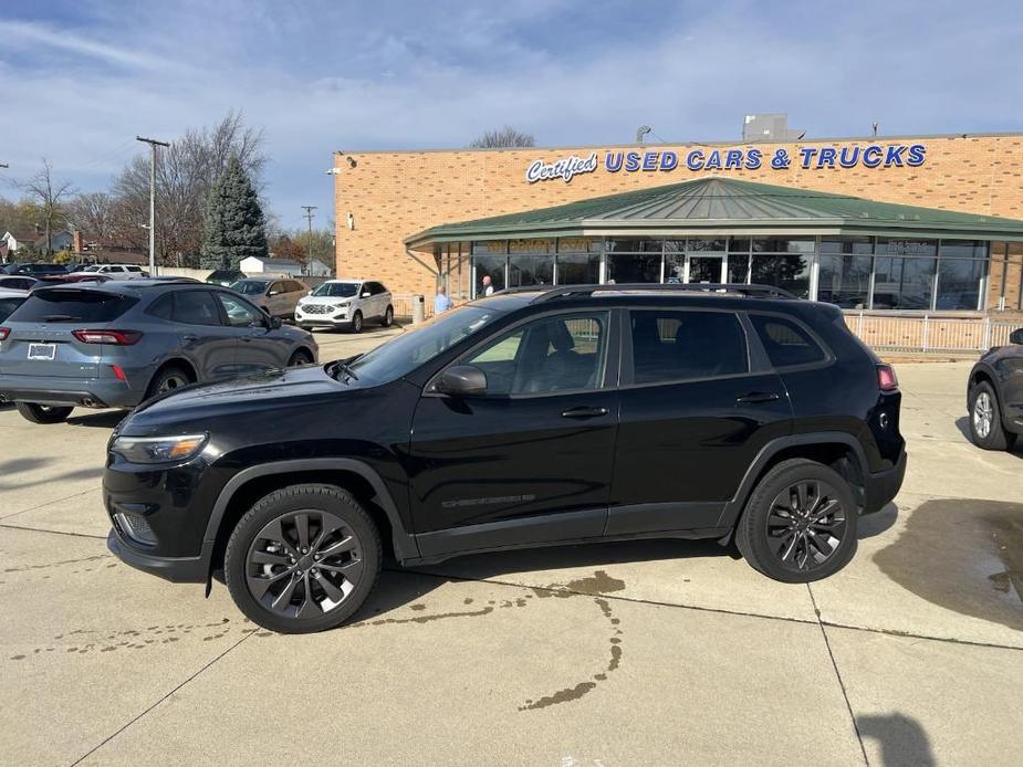 used 2021 Jeep Cherokee car, priced at $22,499