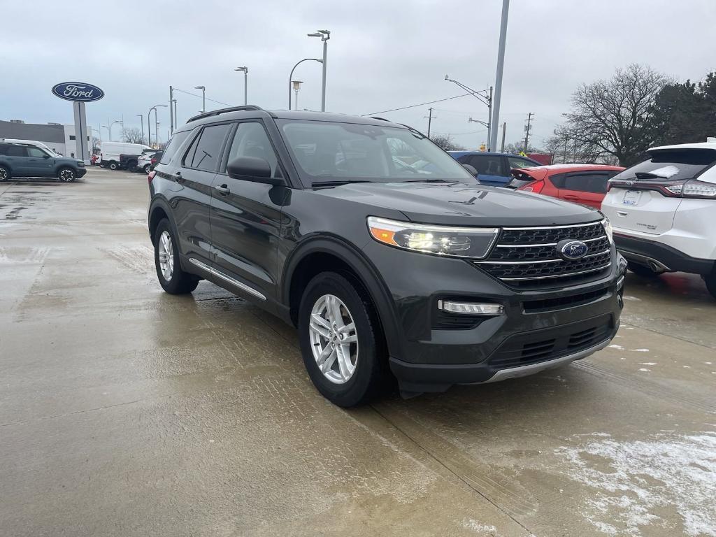 used 2022 Ford Explorer car, priced at $29,999