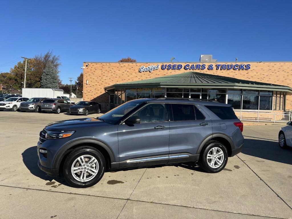 used 2021 Ford Explorer car, priced at $26,788