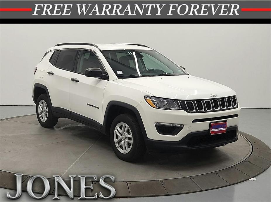 used 2021 Jeep Compass car, priced at $19,542