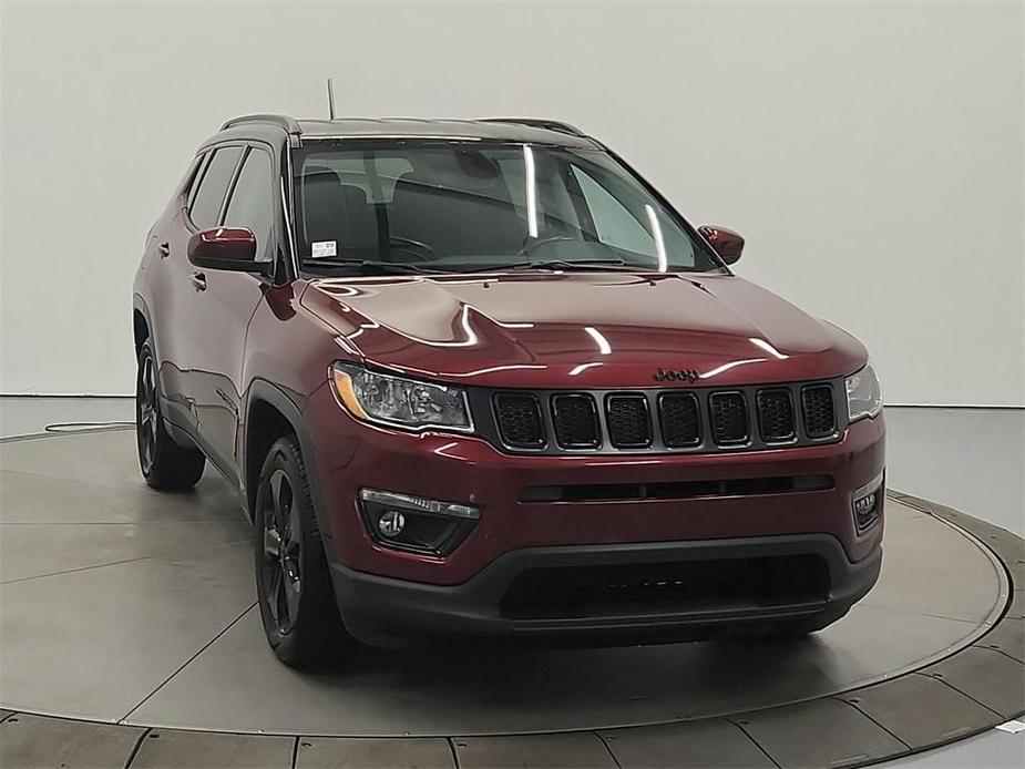 used 2021 Jeep Compass car, priced at $19,754
