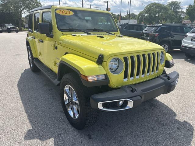 used 2023 Jeep Wrangler car, priced at $34,899