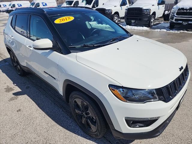 used 2018 Jeep Compass car, priced at $16,298