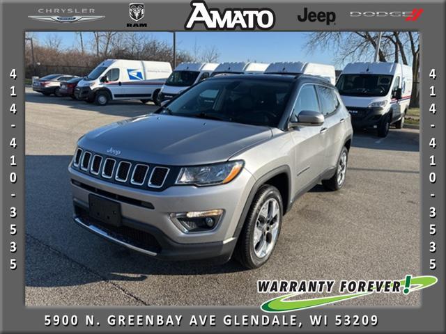 used 2019 Jeep Compass car, priced at $17,277