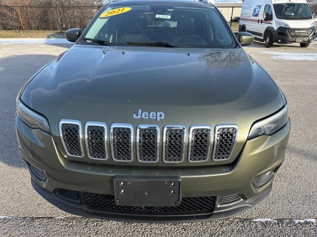 used 2021 Jeep Cherokee car, priced at $21,588