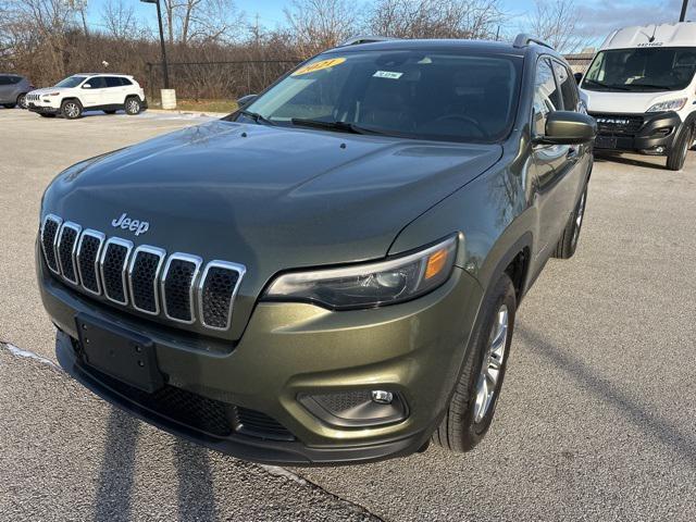 used 2021 Jeep Cherokee car, priced at $21,588