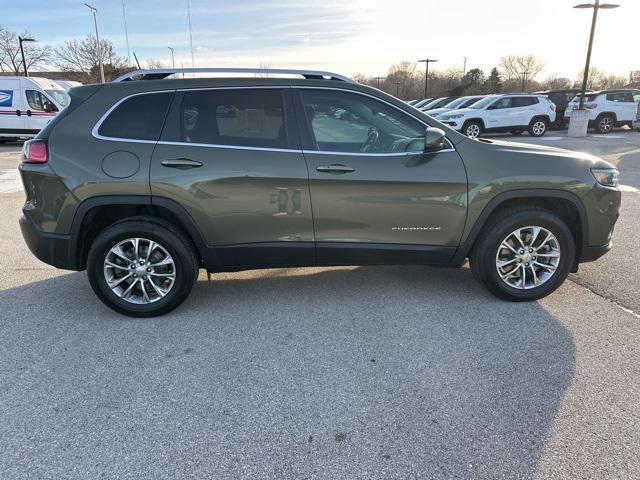 used 2021 Jeep Cherokee car, priced at $21,588