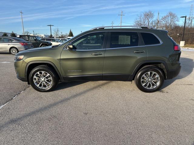 used 2021 Jeep Cherokee car, priced at $21,588