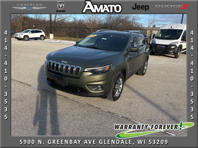 used 2021 Jeep Cherokee car, priced at $21,777