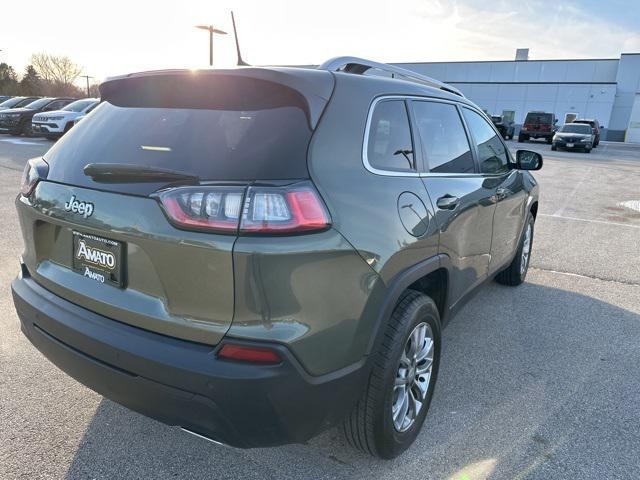 used 2021 Jeep Cherokee car, priced at $21,588