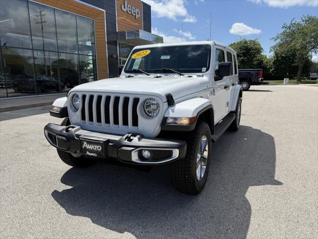 used 2022 Jeep Wrangler Unlimited car, priced at $34,788