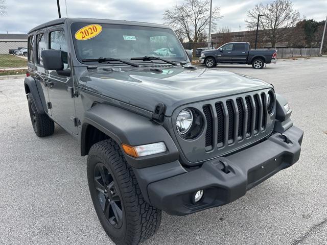 used 2020 Jeep Wrangler Unlimited car, priced at $24,977