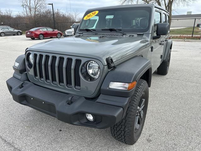 used 2020 Jeep Wrangler Unlimited car, priced at $24,977