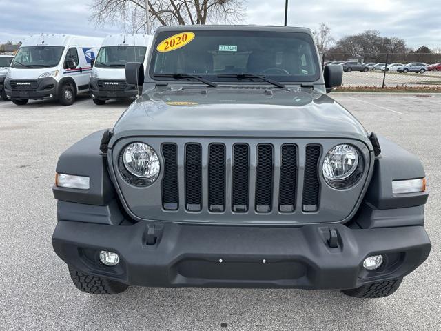 used 2020 Jeep Wrangler Unlimited car, priced at $24,977