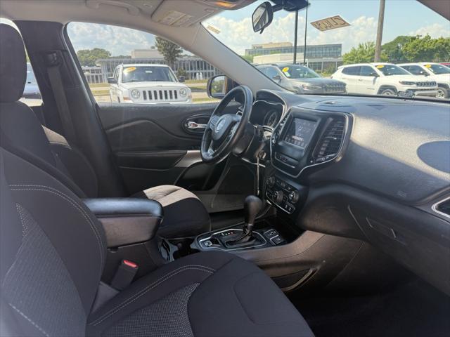 used 2019 Jeep Cherokee car, priced at $17,600