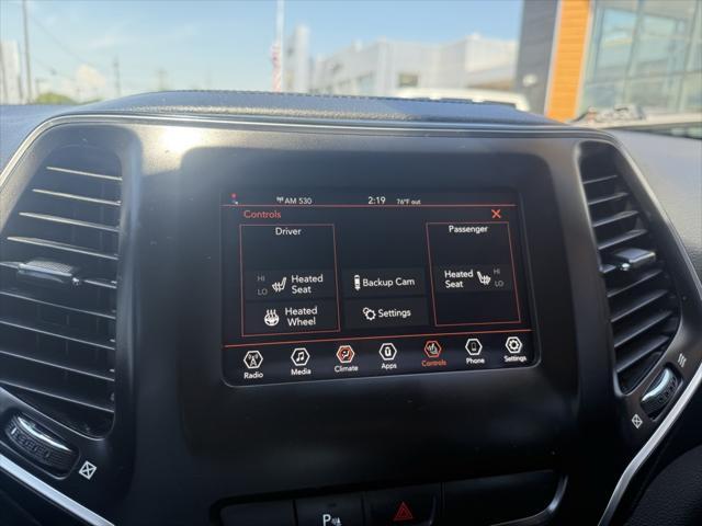 used 2019 Jeep Cherokee car, priced at $17,600