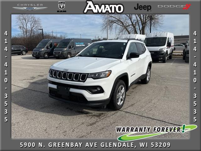 used 2023 Jeep Compass car, priced at $21,811