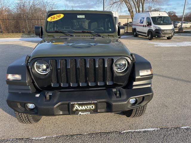 used 2020 Jeep Wrangler Unlimited car, priced at $26,677