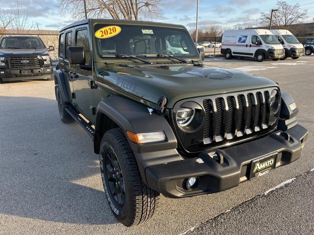 used 2020 Jeep Wrangler Unlimited car, priced at $26,677