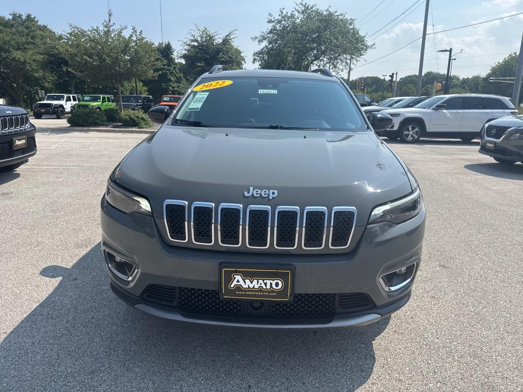 used 2022 Jeep Cherokee car, priced at $28,758