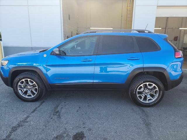 used 2021 Jeep Cherokee car, priced at $23,589