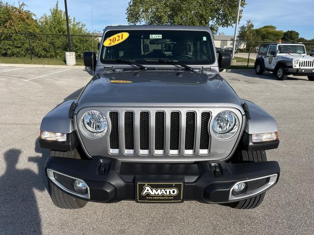 used 2021 Jeep Wrangler Unlimited car, priced at $37,690