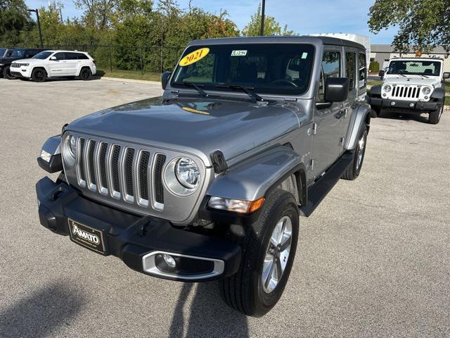 used 2021 Jeep Wrangler Unlimited car, priced at $37,690