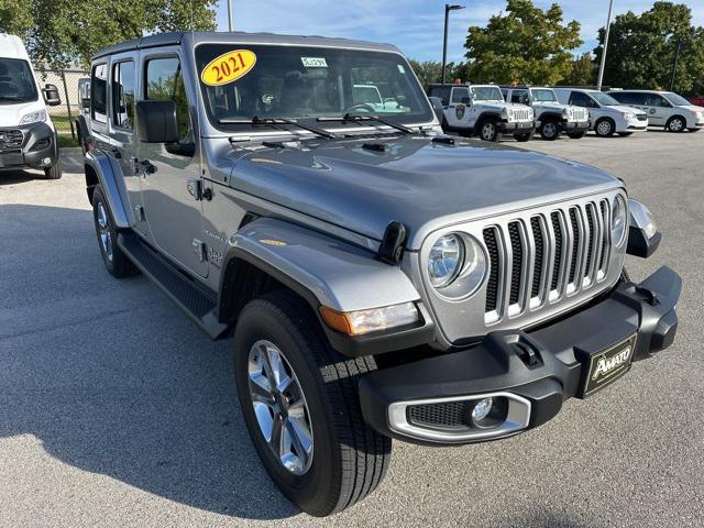 used 2021 Jeep Wrangler Unlimited car, priced at $37,690