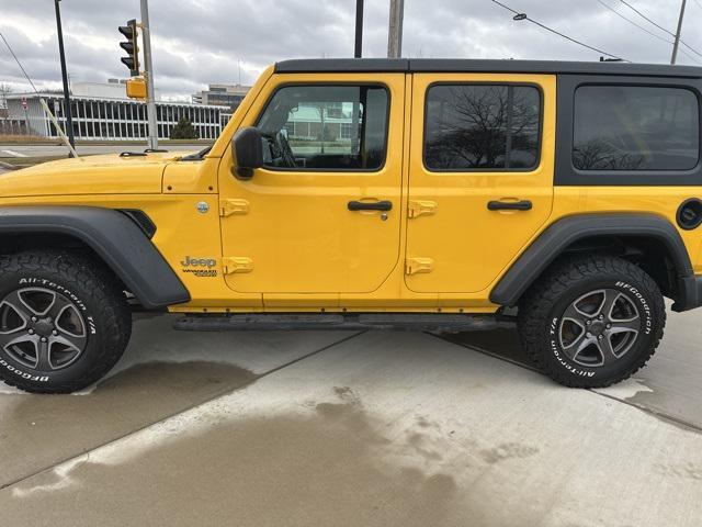 used 2019 Jeep Wrangler Unlimited car, priced at $19,333