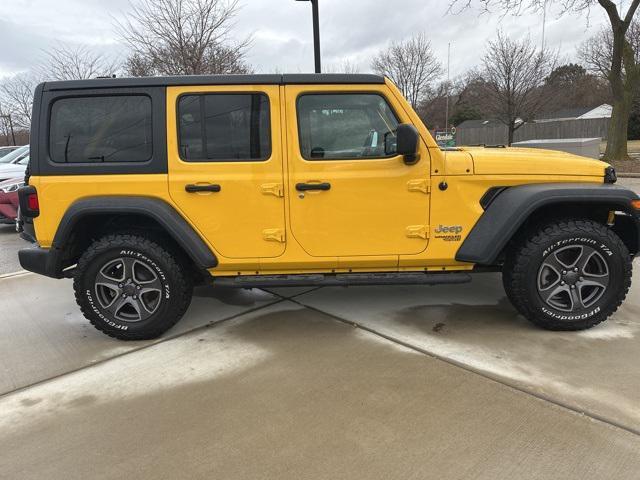 used 2019 Jeep Wrangler Unlimited car, priced at $19,333