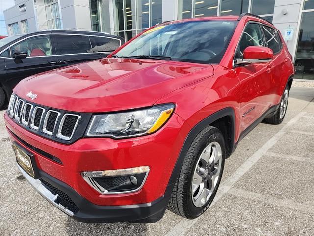 used 2021 Jeep Compass car, priced at $17,894