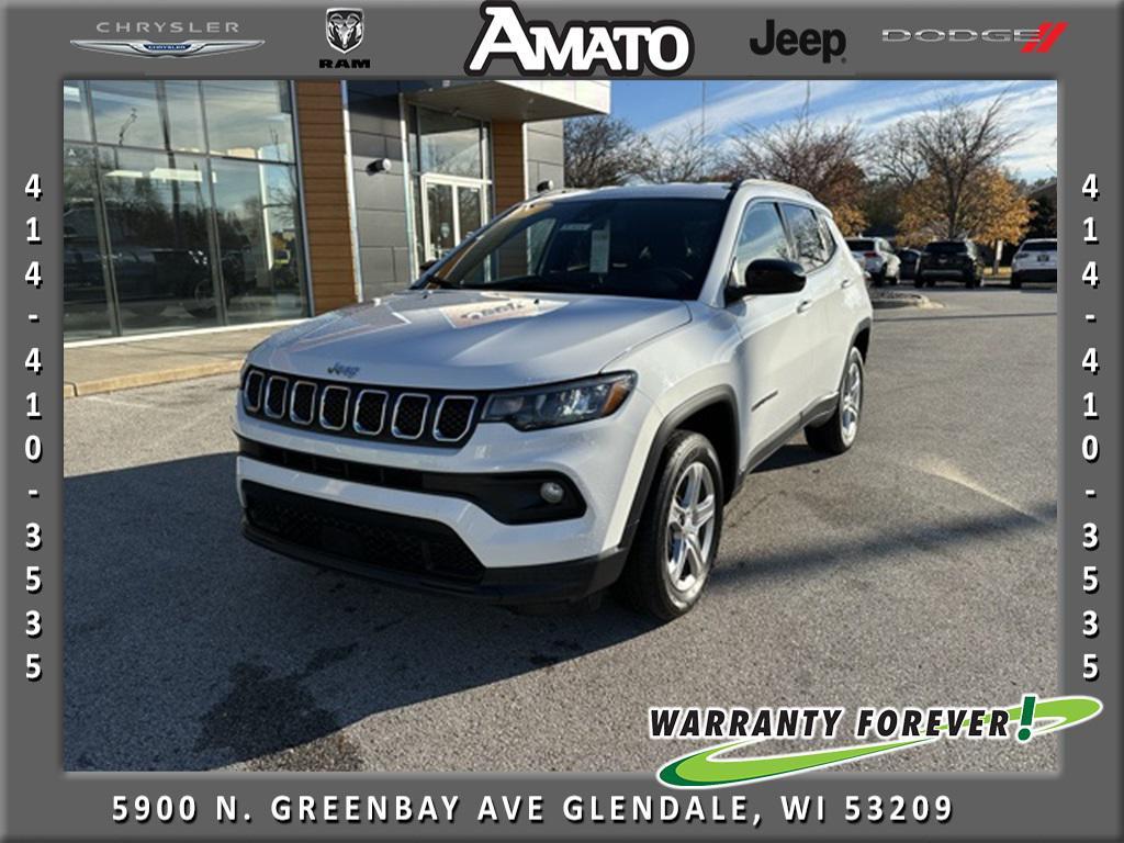 used 2024 Jeep Compass car, priced at $21,174