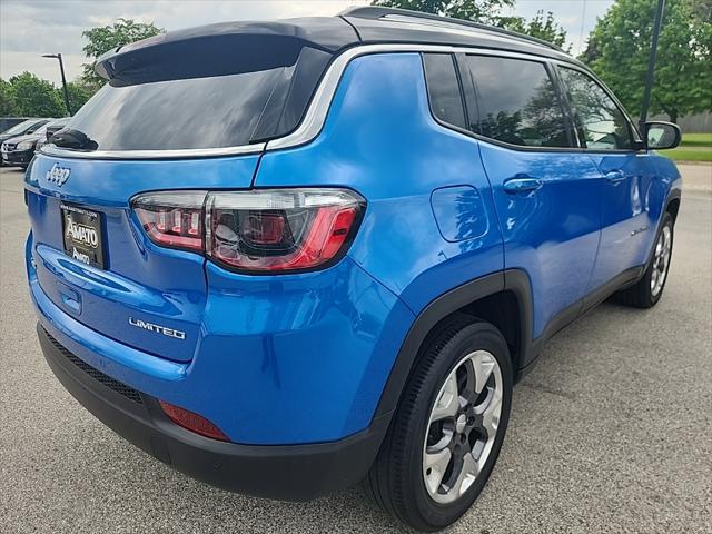 used 2021 Jeep Compass car, priced at $21,544