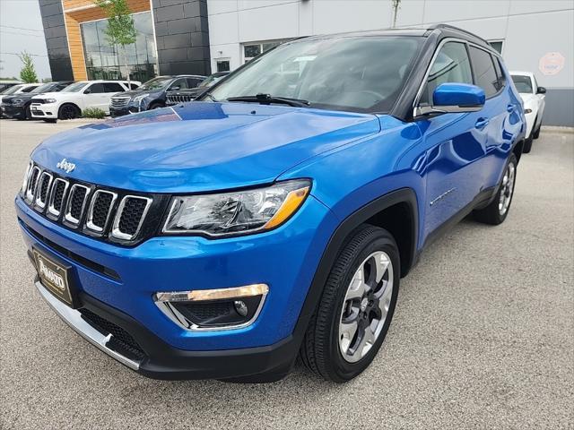 used 2021 Jeep Compass car, priced at $21,544