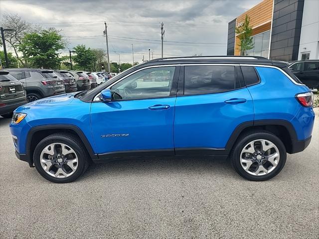 used 2021 Jeep Compass car, priced at $21,544
