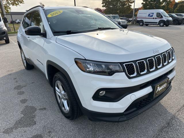 used 2023 Jeep Compass car, priced at $19,990