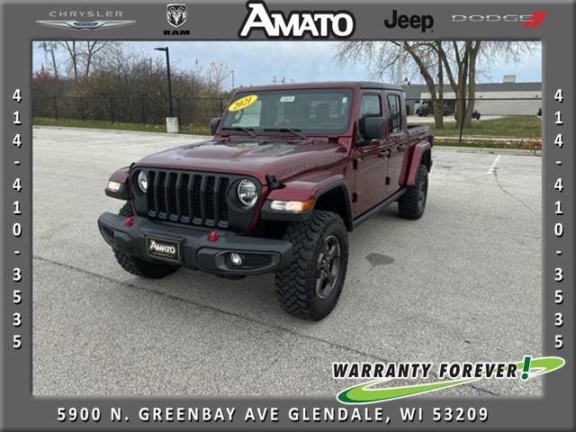 used 2021 Jeep Gladiator car, priced at $37,697