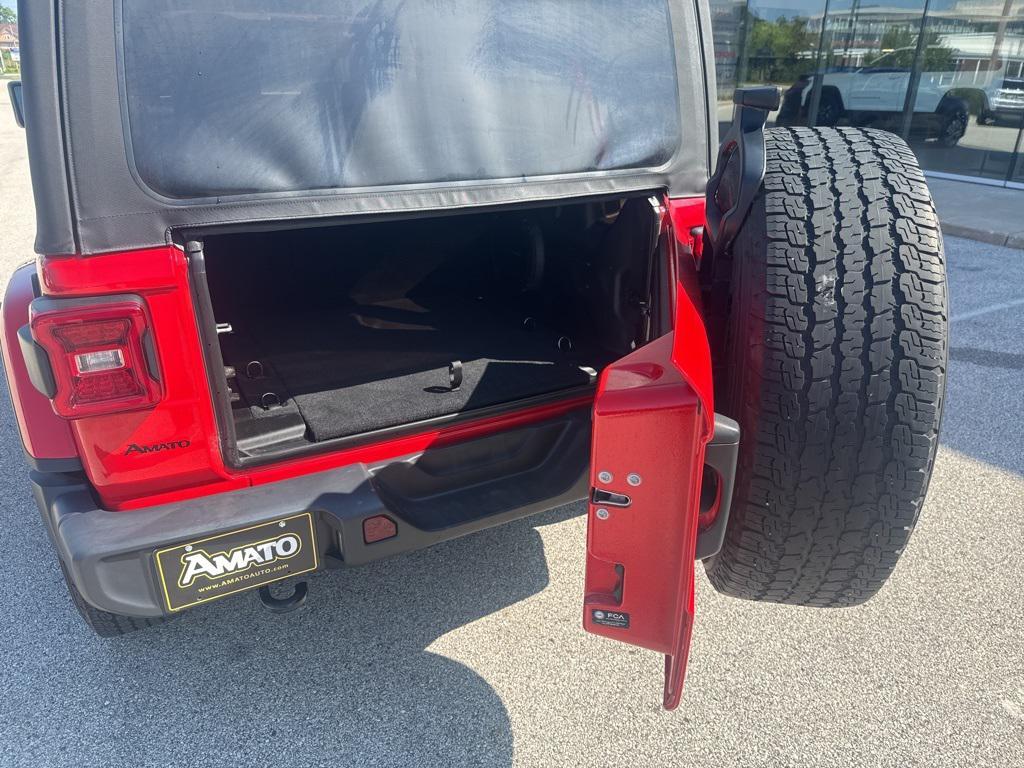 used 2021 Jeep Wrangler Unlimited car, priced at $31,855