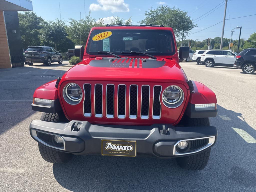 used 2021 Jeep Wrangler Unlimited car, priced at $31,855