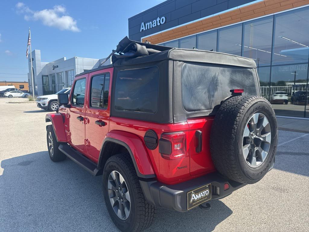 used 2021 Jeep Wrangler Unlimited car, priced at $31,855
