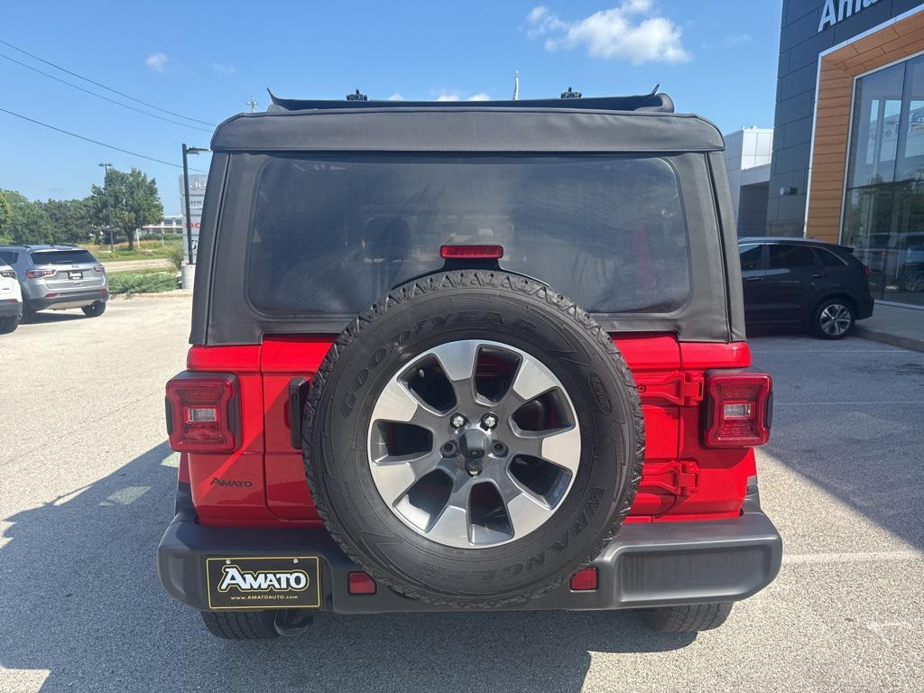 used 2021 Jeep Wrangler Unlimited car, priced at $31,855