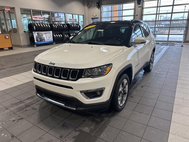 used 2021 Jeep Compass car, priced at $19,477