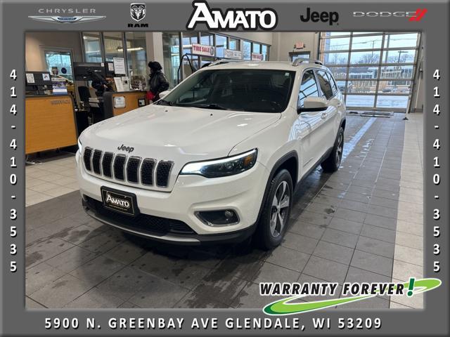 used 2019 Jeep Cherokee car, priced at $17,377