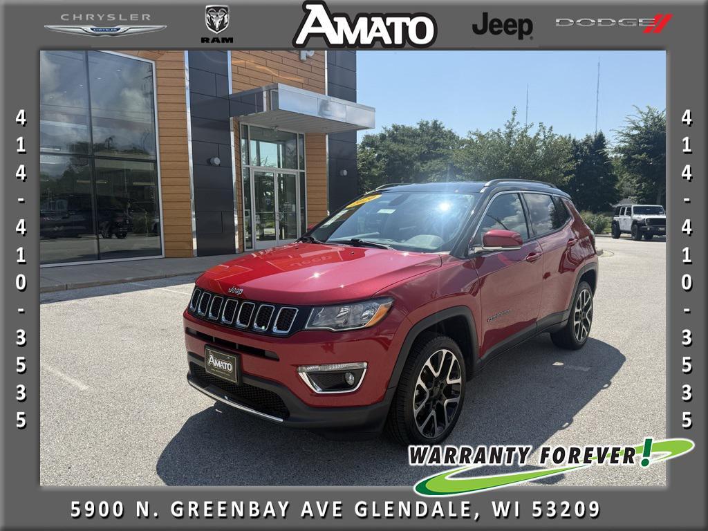 used 2020 Jeep Compass car, priced at $19,554